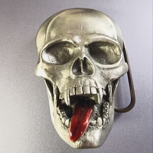 NICE Skull Belt Buckle Skeleton K260
